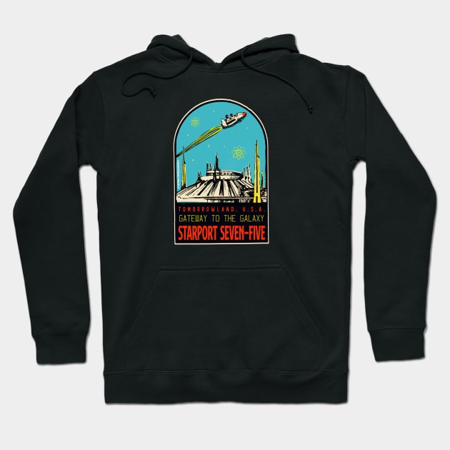 Vintage Starport Hoodie by theSteele